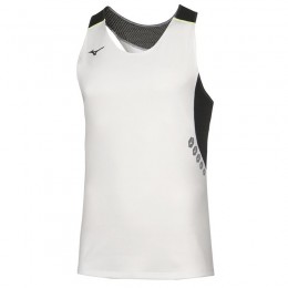 Mizuno Canotta Premium JPN Singlet Uomo Bianco/Nero